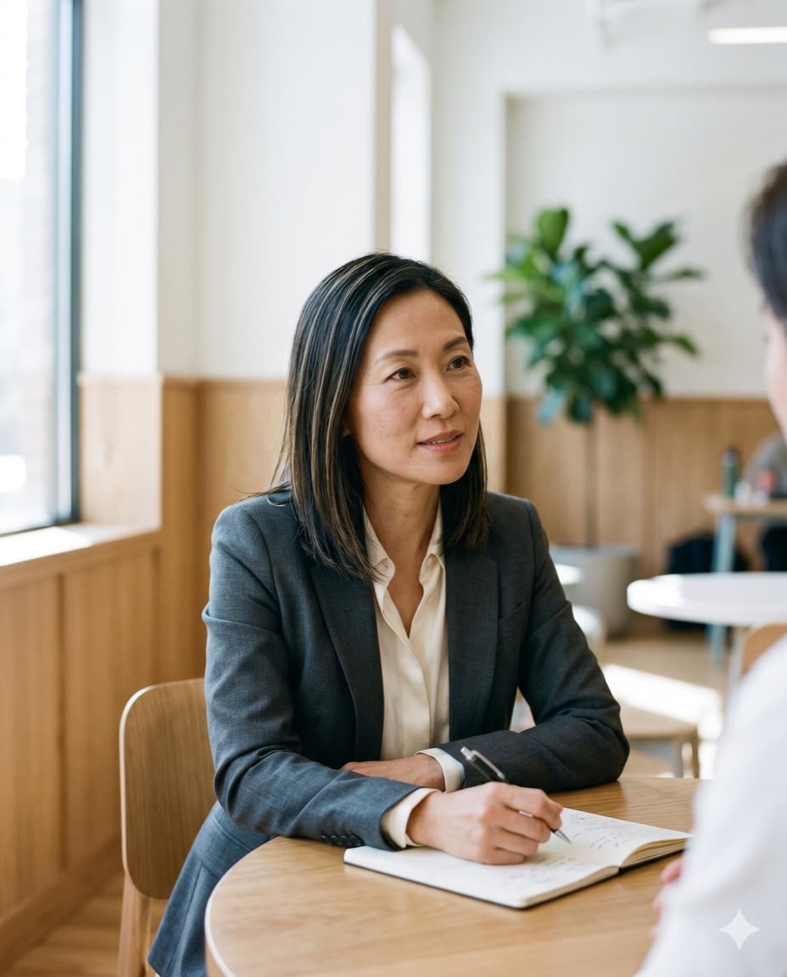 An enterprise leader running people operations with GrowQR