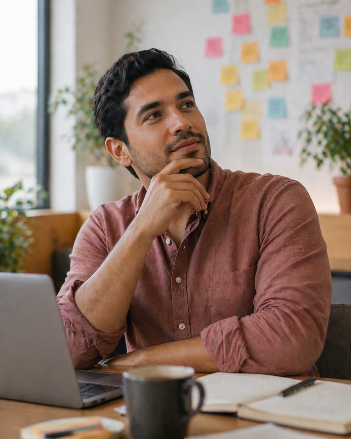 A startup founder hiring the right team