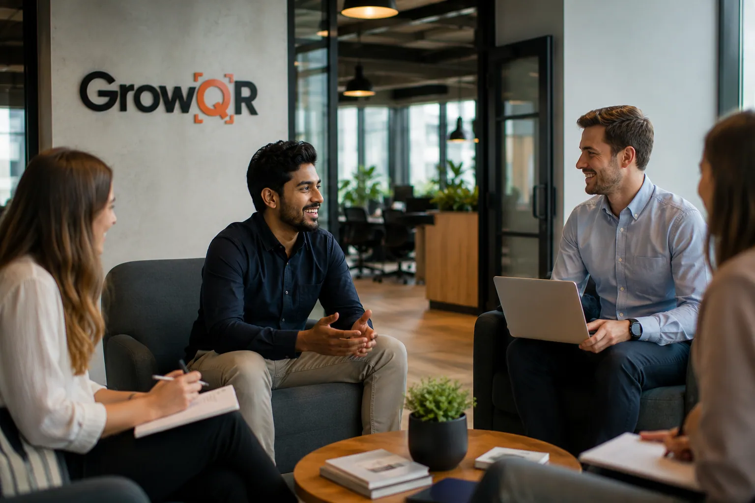 Learn, grow and succeed with GrowQR
